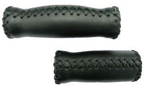 Velo handvatten leer 92/127mm zwart