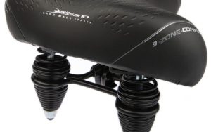 Selle Bassano zadel Volare XXL Cruiser-Zwart