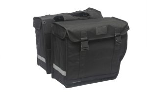 New Looxs dubbele tas hybride canvas zw