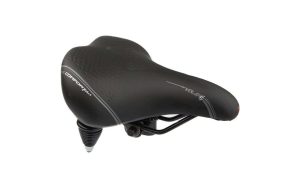 Selle Bassano zadel Volare XXL Cruiser-Zwart